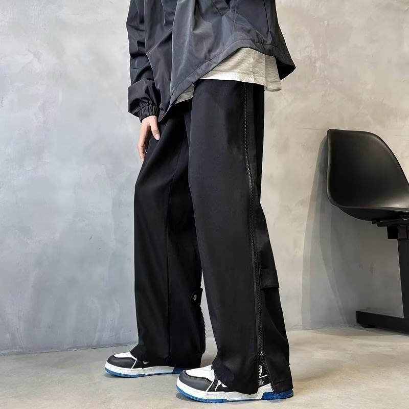 Zipper Stripe Sweatpants