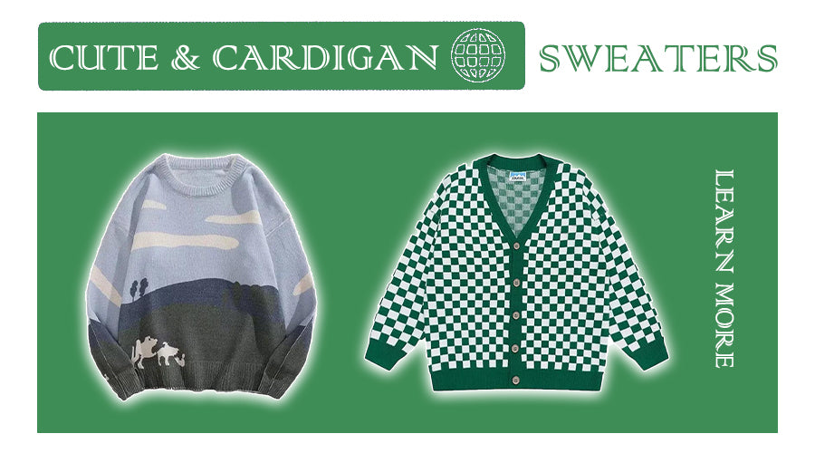 AP. Cardigan & Cute Sweaters