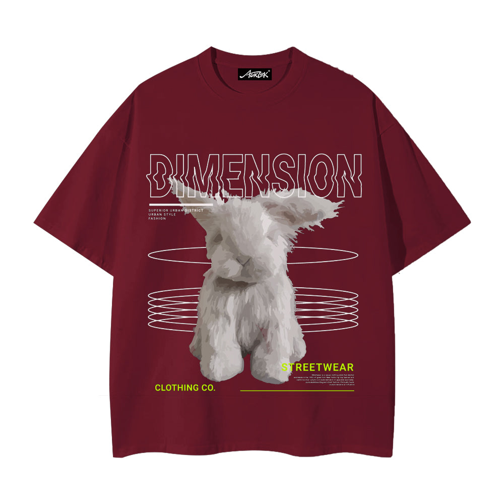 Plush Bunny Print T-shirt