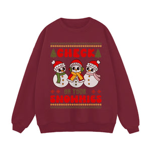 Cute Three Little Snowmen Sweatshirt