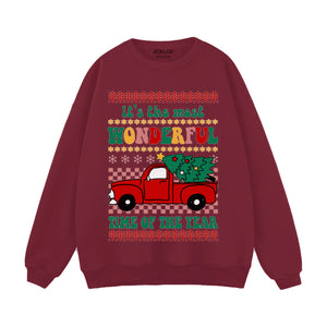 Casual Christmas Style Sweatshirt