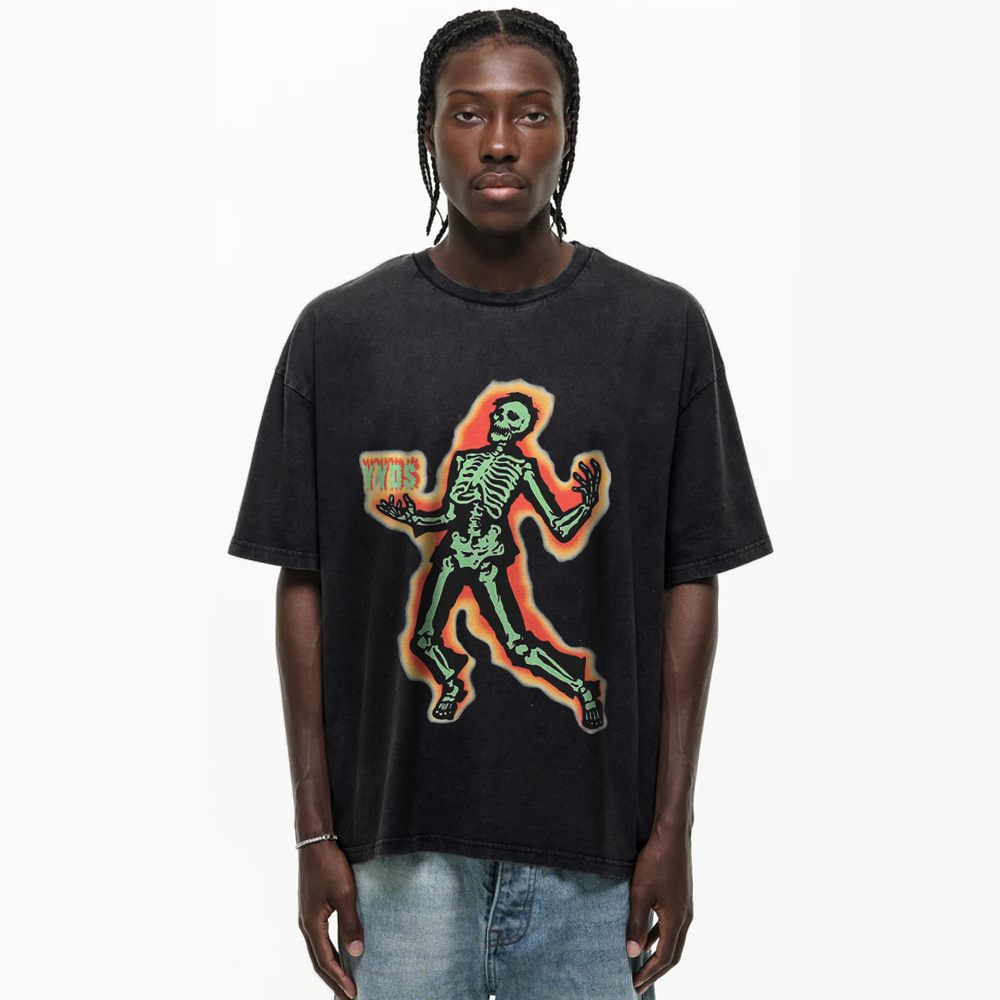 Lightning Man Washed T-Shirt