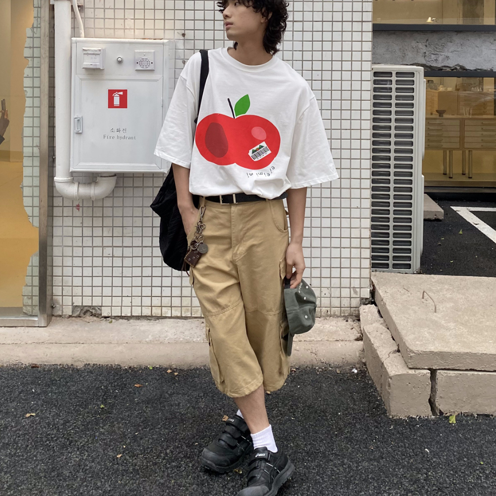 Retro Cargo Large Pocket Shorts