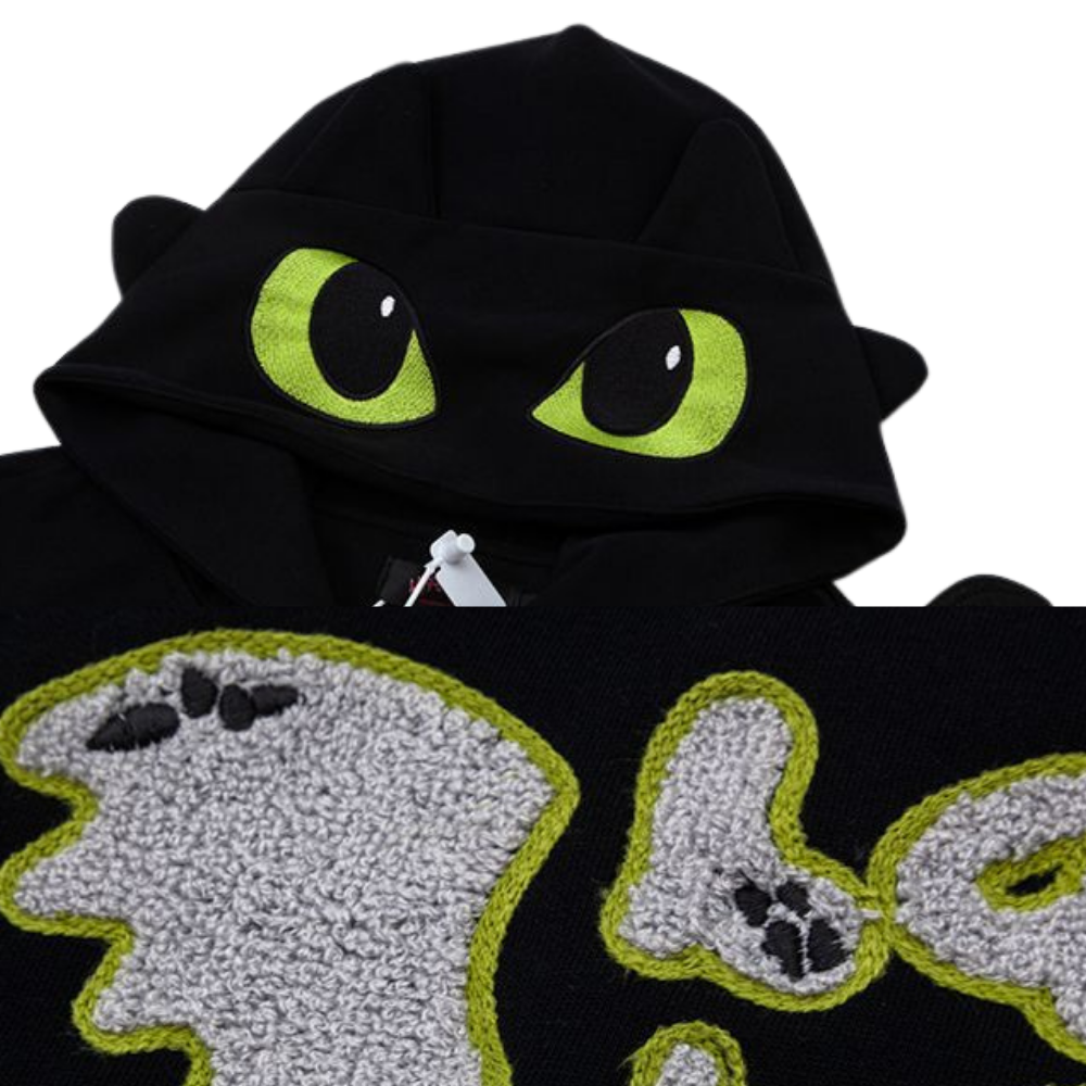 Cute Ghost Detachable Doll Hoodie