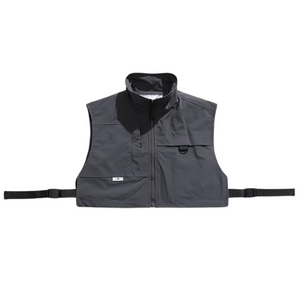 Daily Shorts Stand Collar Vest