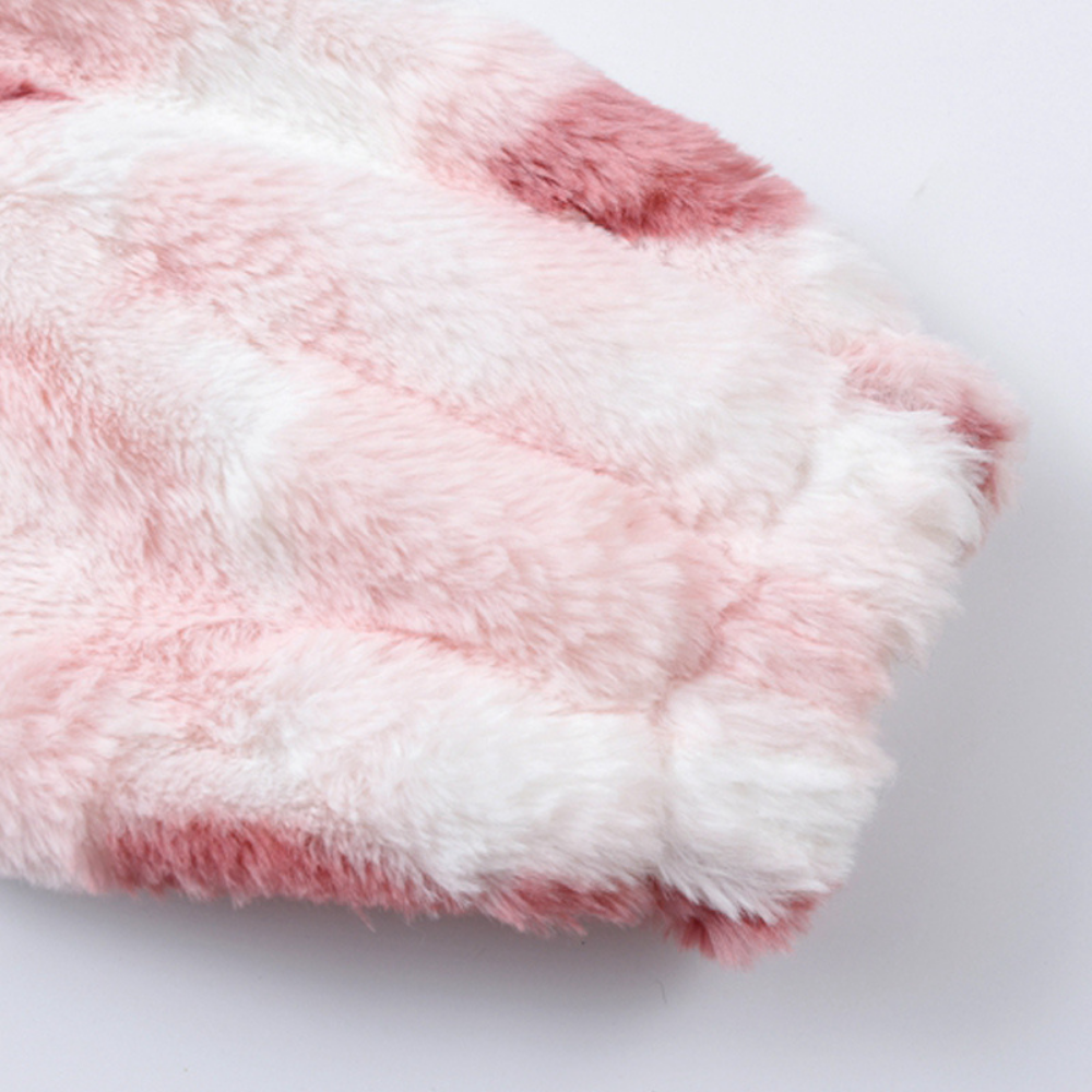 Tie Dye Rabbit Coat