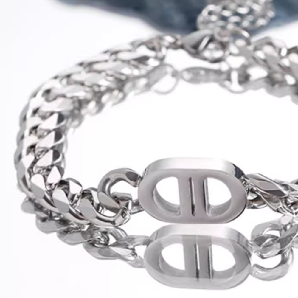 Pig Nose Titanium Bracelet