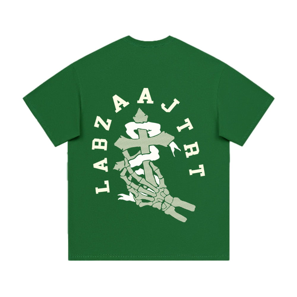 Crush Skull | Bold Hand Bone Graphic T-shirt