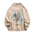 Angel Sculpture Print Sweatshirt