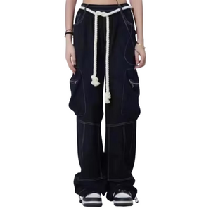 Women's Hip-hop Spice Girls Multi-Pocket Cargo Pants