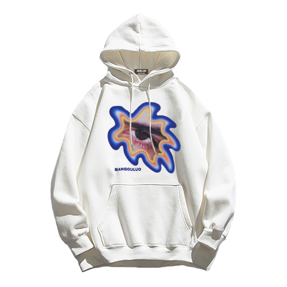 American Abstract Eyes Hoodie