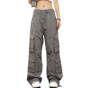 Women's Vintage Hottie Straight-Leg Cargo Pants