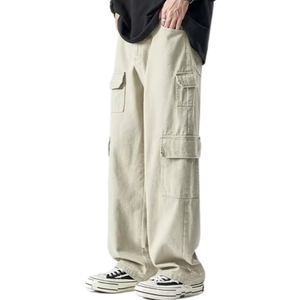 Heavyweight Cotton Multi-Pocket Cargo Pants