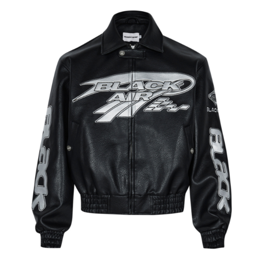Motorcycle Style High Street Leather Jacket