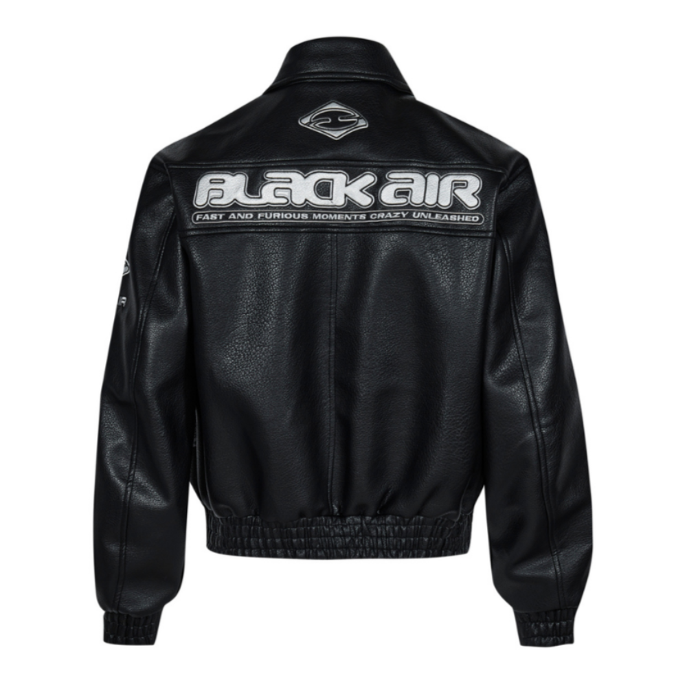 Motorcycle Style High Street Leather Jacket