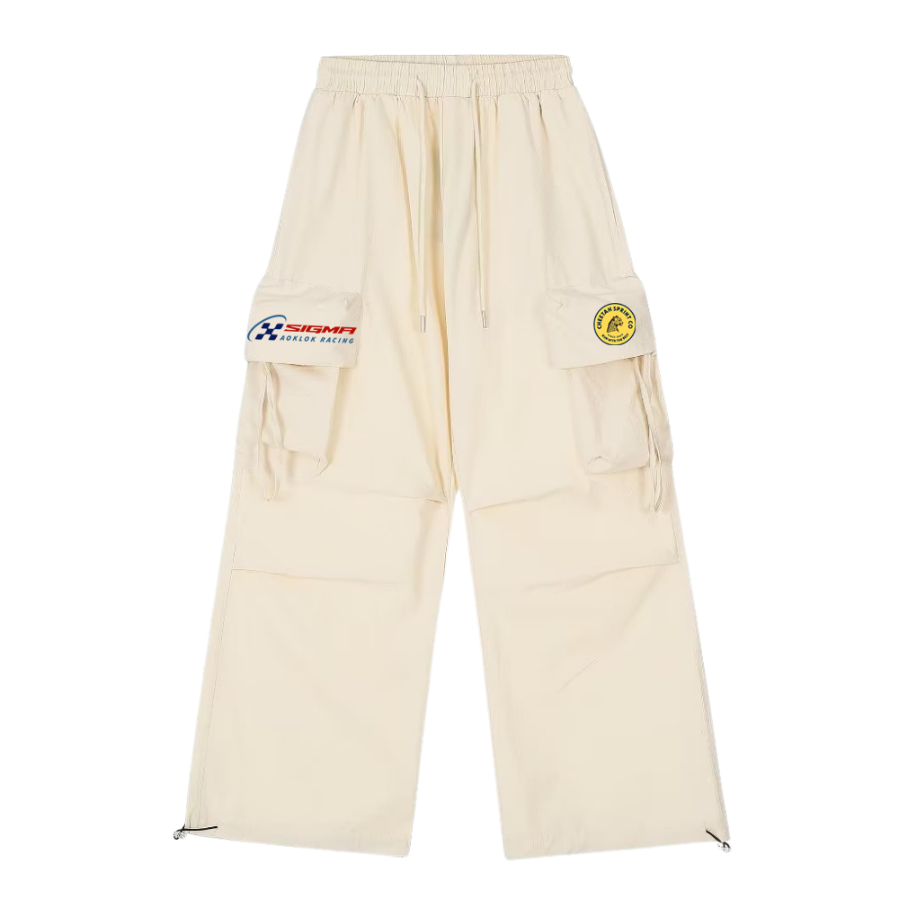 Biker Pocket Drawstring Sweatpants