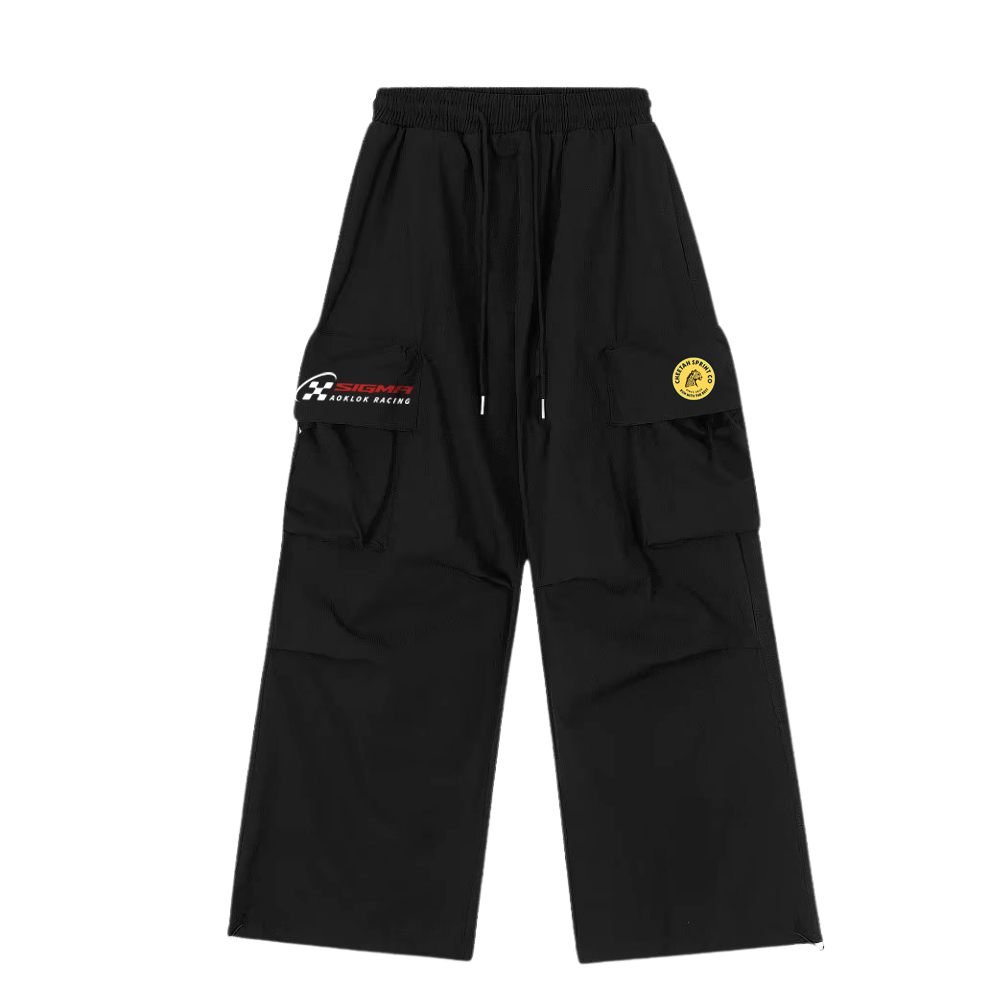 Biker Pocket Drawstring Sweatpants