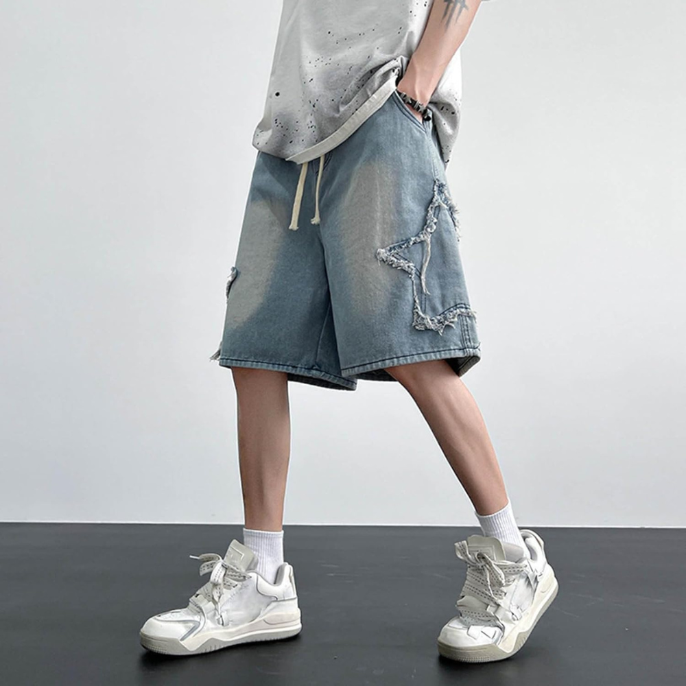 American Star Distressed Denim Shorts