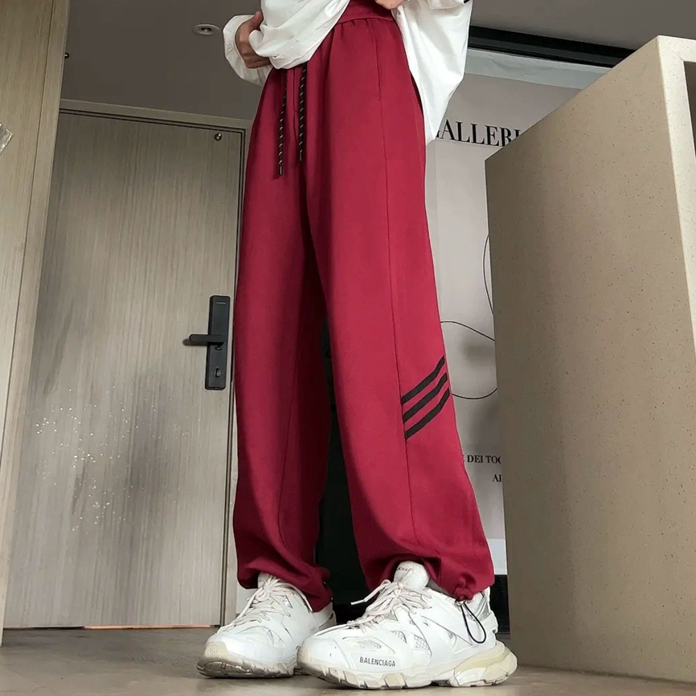 Versatile Solid Color Simple Sweatpants
