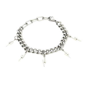 Lightning Tassel Titanium Steel Bracelet