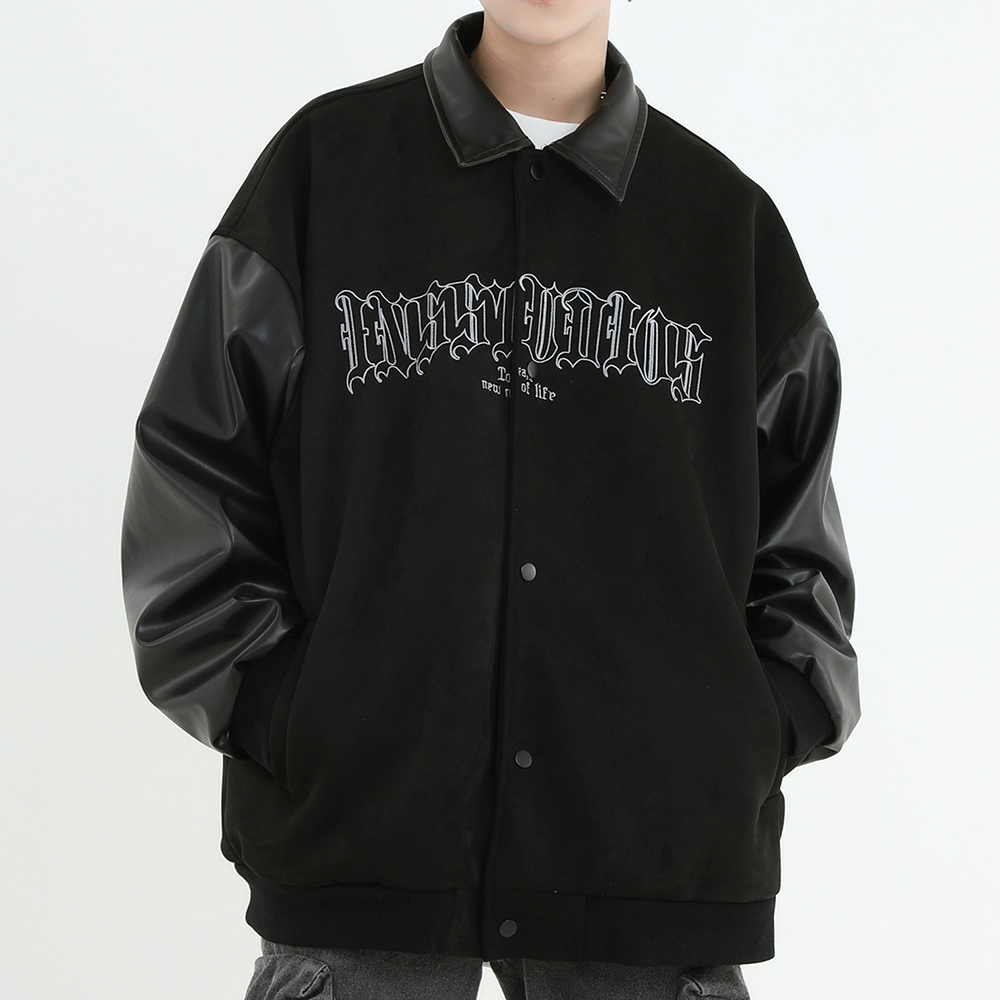 Vintage Suede Embroidery Jacket