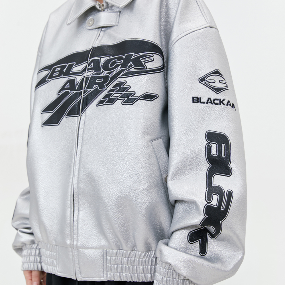 Motorcycle Style High Street Leather Jacket
