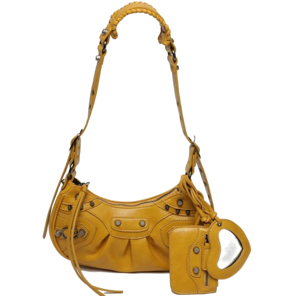 American Y2K Rivet Shoulder Bag