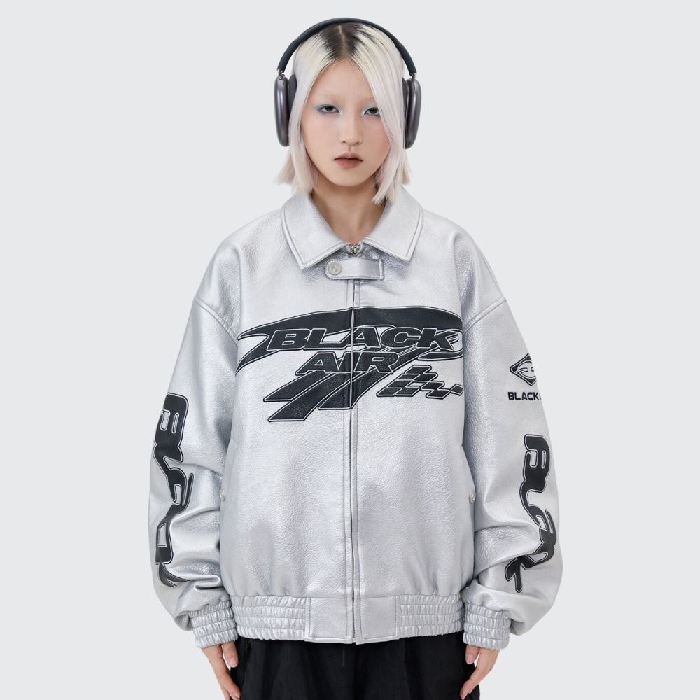 Motorcycle Style High Street Leather Jacket