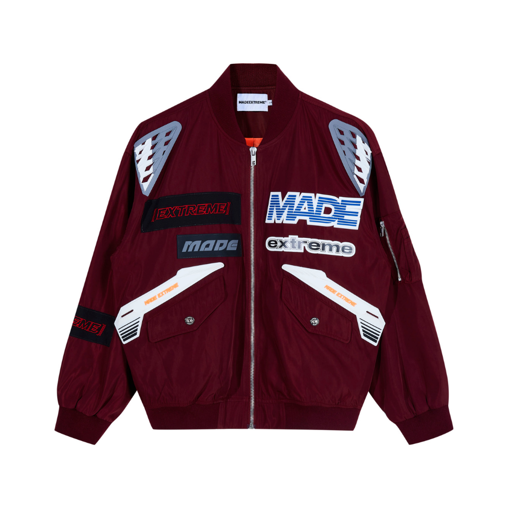 Motorcycle Style high street oxford cloth Jacket