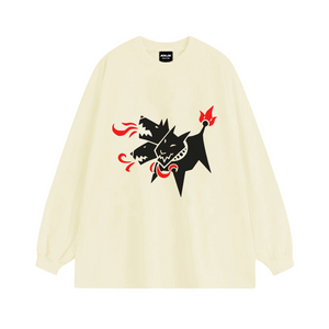 High Street Three Headed Dog Long Sleeve Shirt