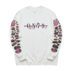 Pink Bubble Print Sweatshirt