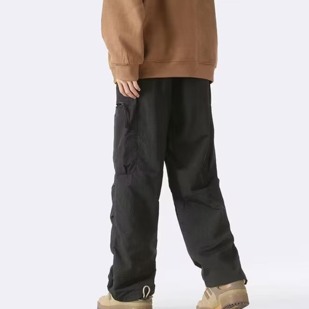 High Street Nylon Waterproof Cargo Pants
