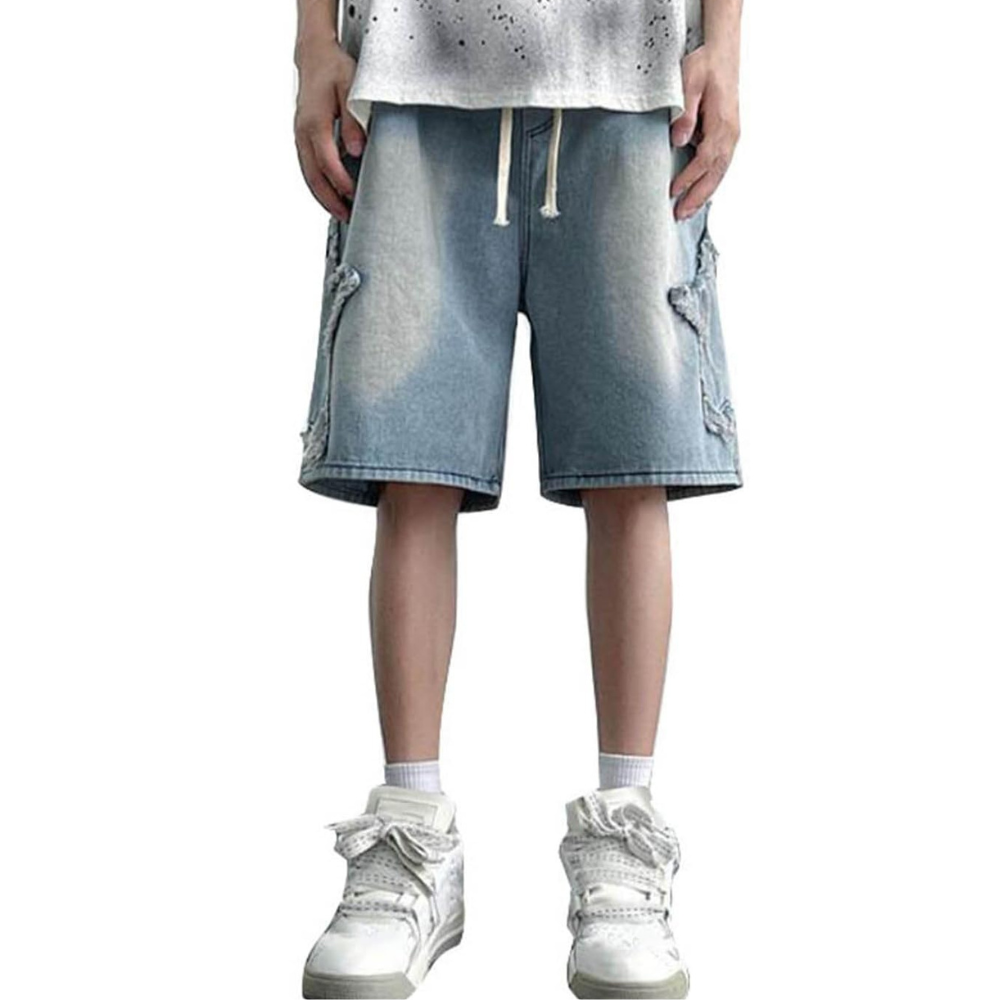 American Star Distressed Denim Shorts