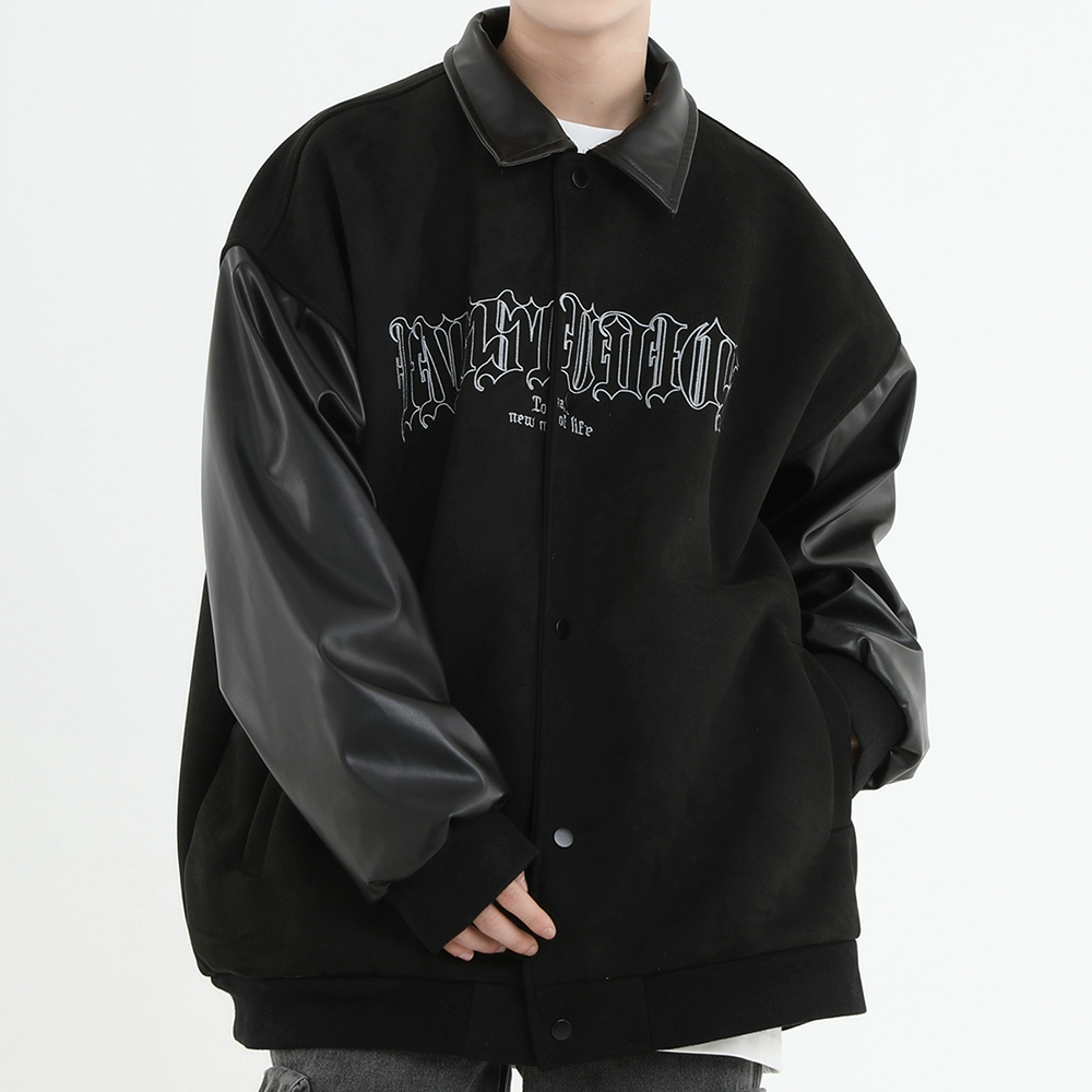 Vintage Suede Embroidery Jacket