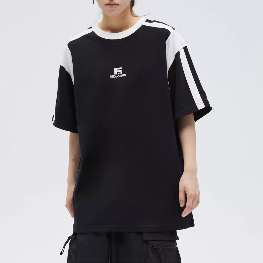 American Logo Printed Raglan Sleeve T-shirt