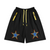 Vintage Color Pentagram Sports Shorts