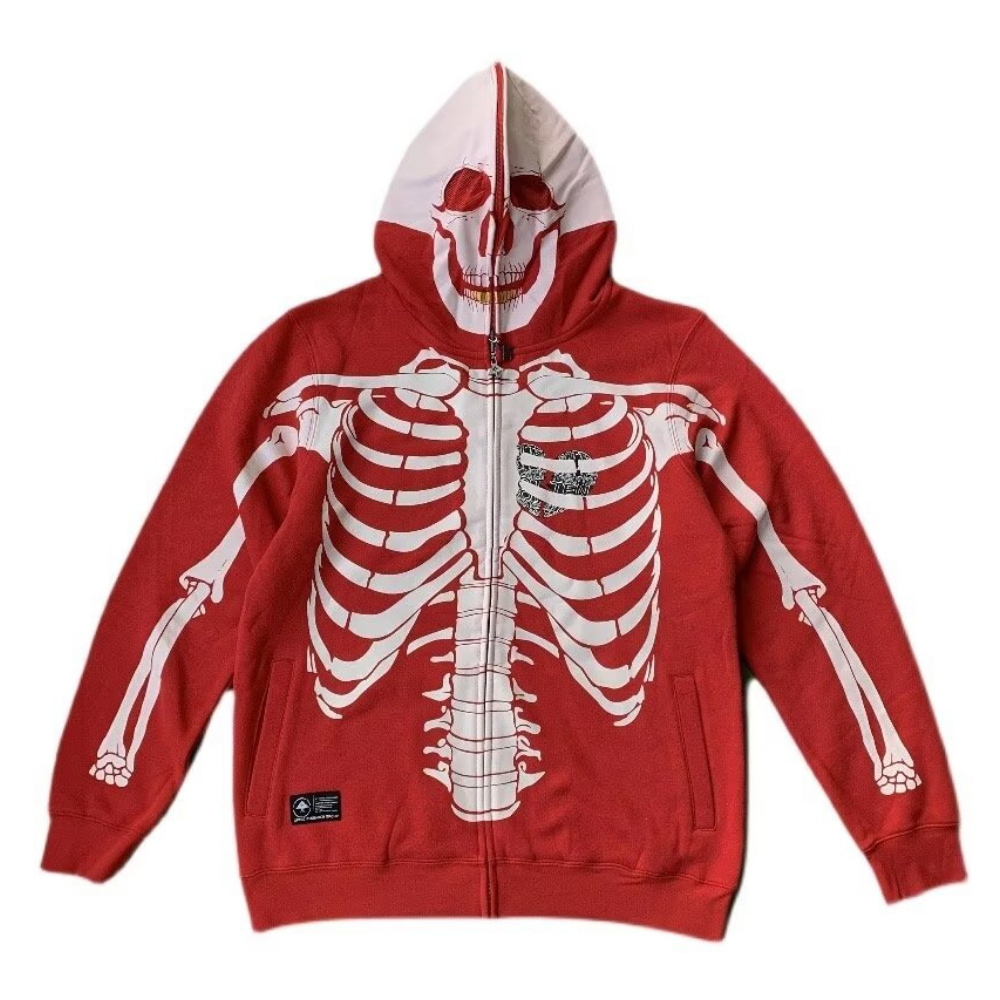 Halloween Horror Skeleton Hoodie