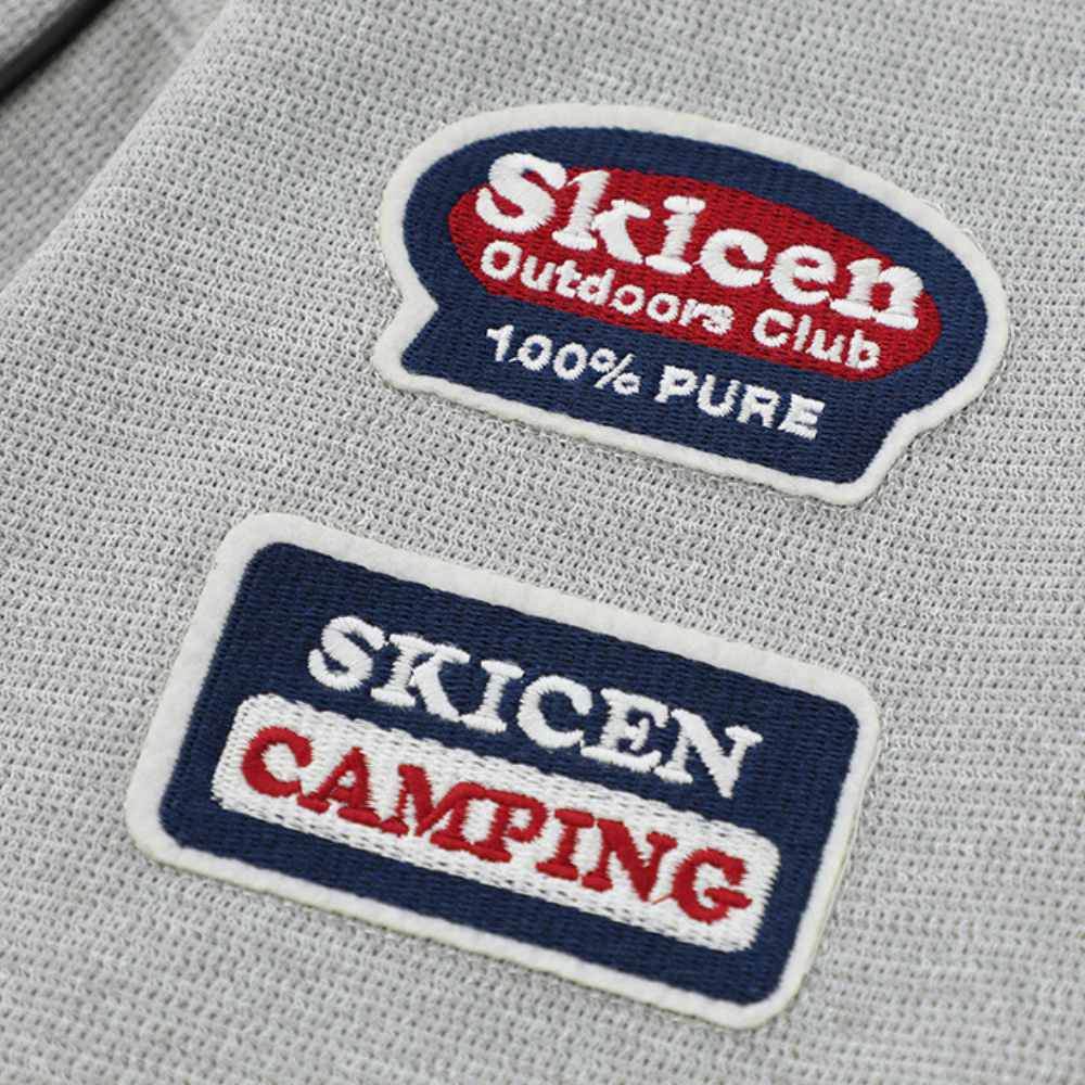 Preppy Badge Embroidered Sweatshirt