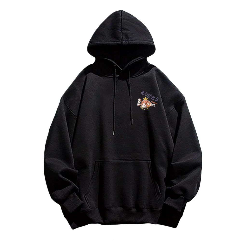 Cute Cartoon Fish Graphic Hoodie
