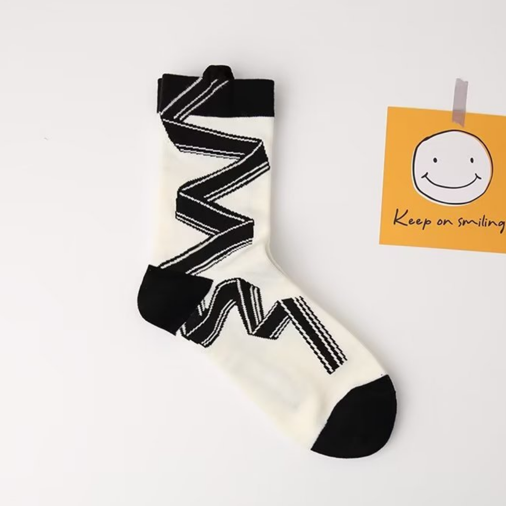 Three-dimensional Ribbon Socks