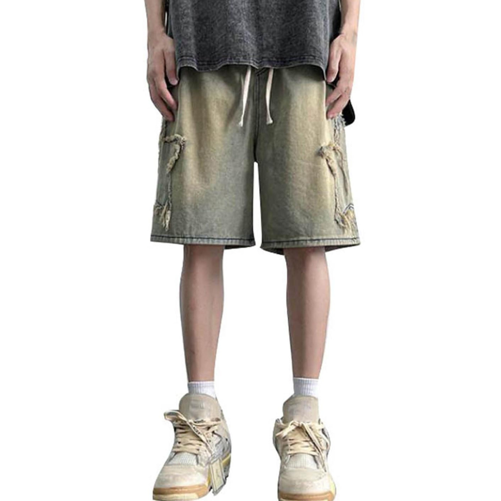 American Star Distressed Denim Shorts