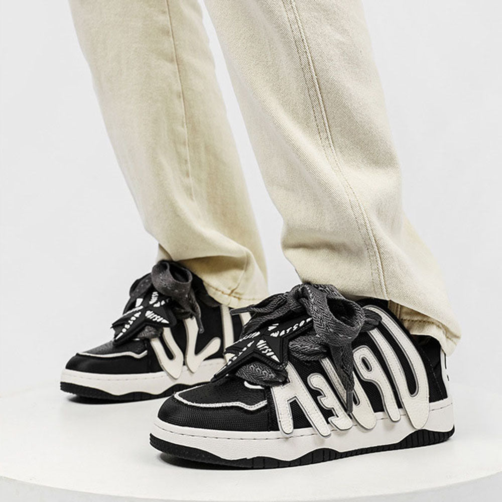 High Street Star Trend Patchwork Casual Shoes