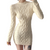 Women's Sexy Backless Knitted Dress