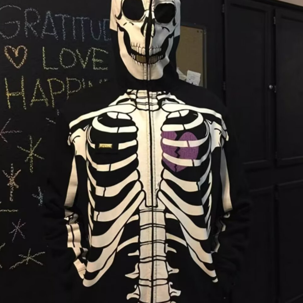 Halloween Horror Skeleton Hoodie