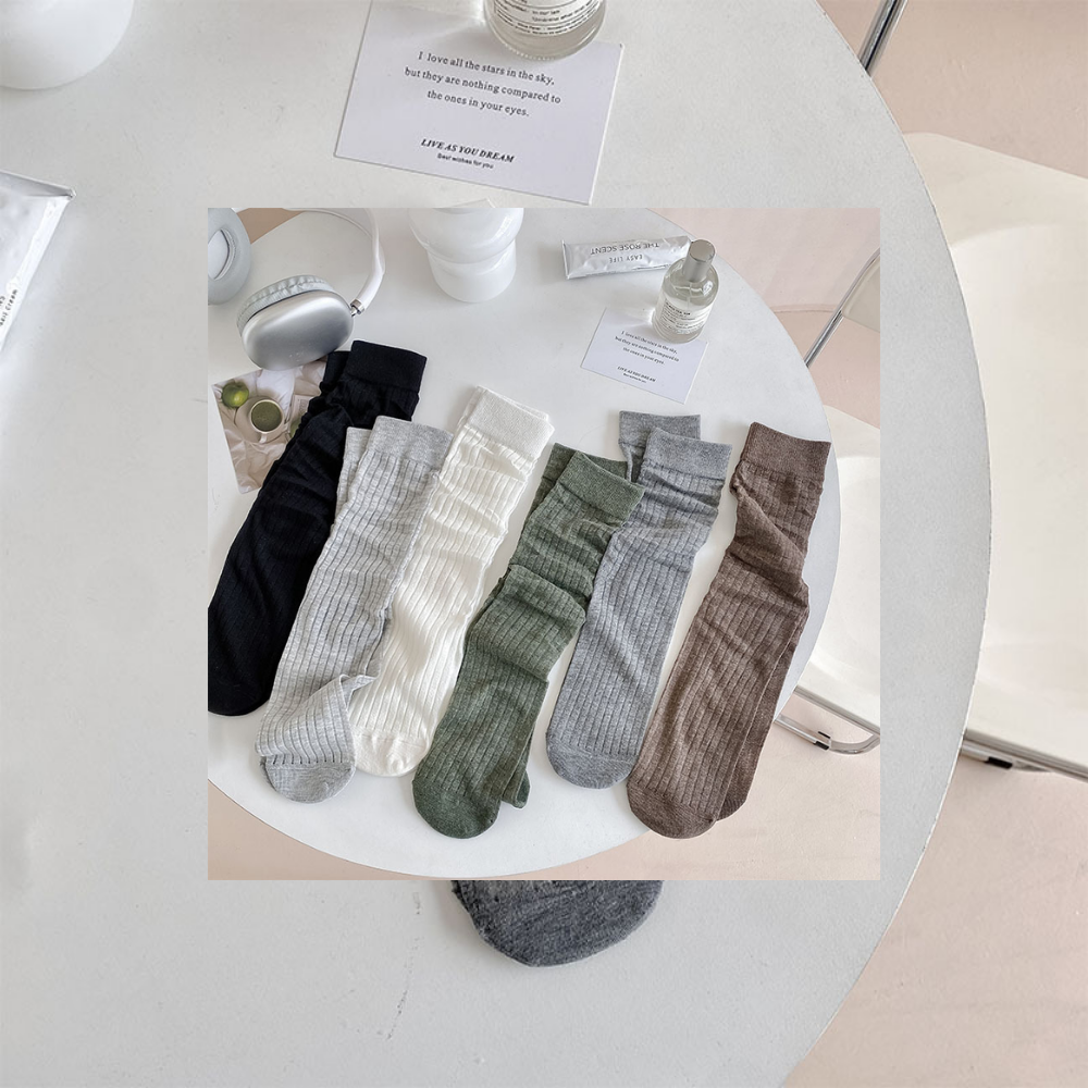 Summer Breathable Vertical Socks