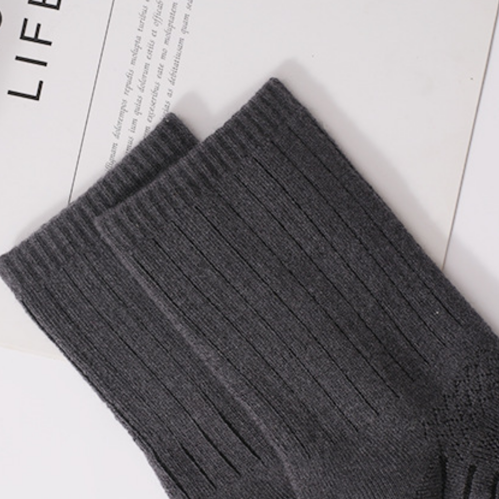 Solid Color Hiking Socks