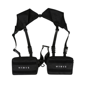 Dark Functional Tactical Vest Chest Bag