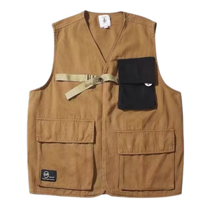 Japanese Pure Cotton Work Vest