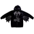 Dragon Wing Diamond Zipper Hoodie