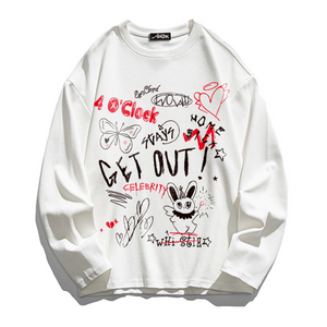 Street Graffiti Long Sleeve Shirt